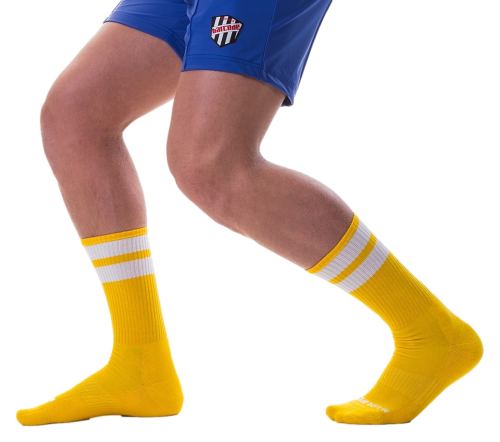 Gym Socks Yellow-White