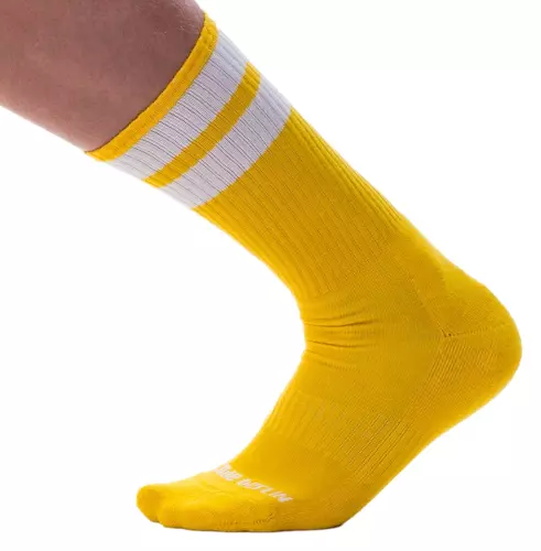 Socken Gym Socks Gelb-Weiß – 2/2