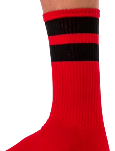 Socken Gym Socks Rot-Schwarz – 2/2