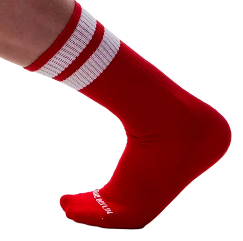 Socken Gym Socks Rot-Weiß – 2/2