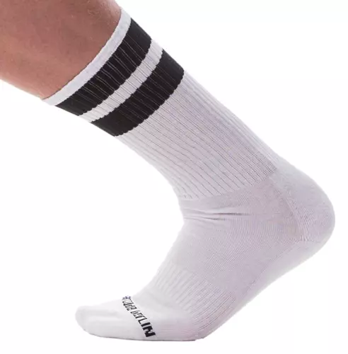 Socken Gym Socks Weiß-Schwarz – 2/2