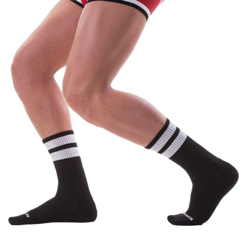 Gym Socks Black-White