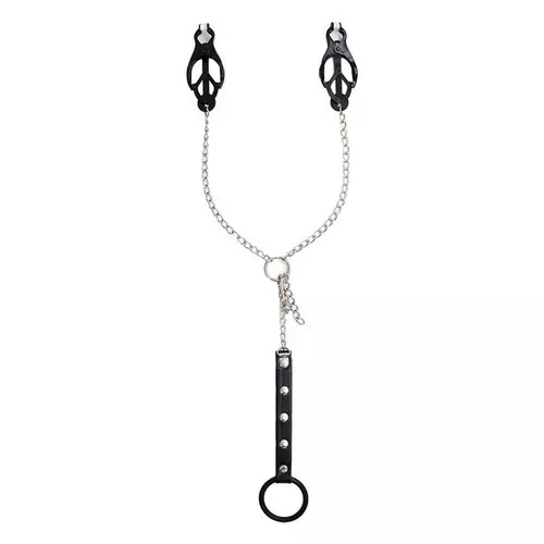 Cockring und japanische Nippelzangen – 1/3