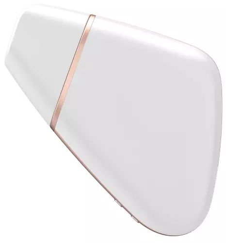 Verbundener Klitoris-Stimulator Love Triangle Satisfyer Weiß – 5/9
