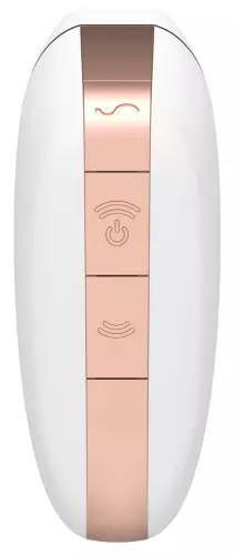 Verbundener Klitoris-Stimulator Love Triangle Satisfyer Weiß – 7/9