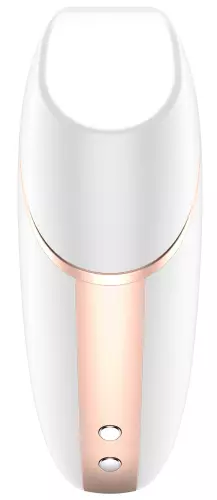 Verbundener Klitoris-Stimulator Love Triangle Satisfyer Weiß – 8/9