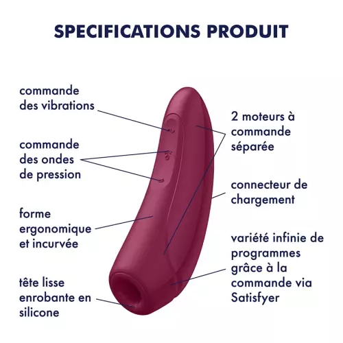 Klitoris-Stimulator CURVY 1 Rosa – 3/9
