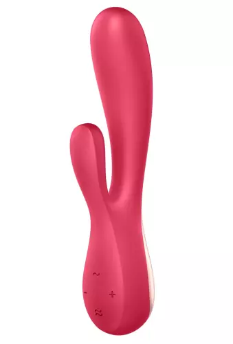 Kaninchen verbunden Mono Flex Satisfyer Rosa – 2/6