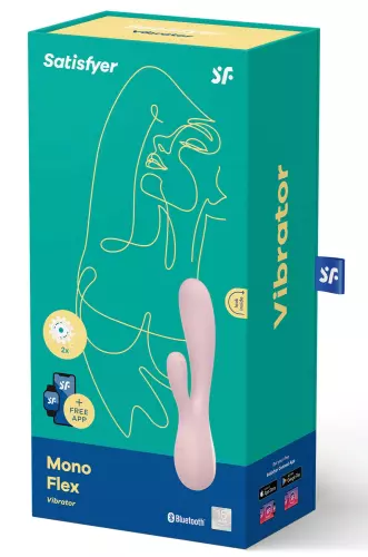 Kaninchen verbunden Mono Flex Pflaume – 3/7