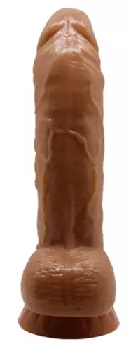 Realistic Dildo Angelo 15 x 4 cm Brown – 4/4