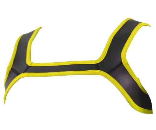 Neoprene Harness Neo Harness Black-Yellow