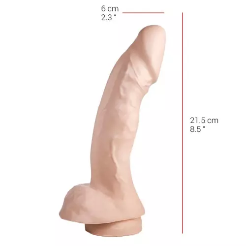 Dildorama XL Dildo 22 x 6 cm Flesh – 3/13