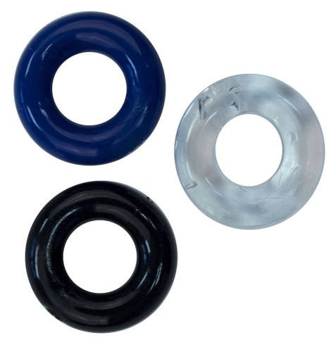 Set of 3 mini Donut Cockrings