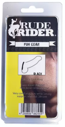 Cockring Silikon Thick Ring Schwarz – 3/3