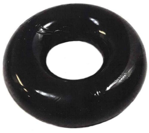 Rude Rider Fat Stretchy Black Soft Cockring