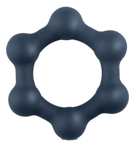 Cockring Sechseck mit Kugeln