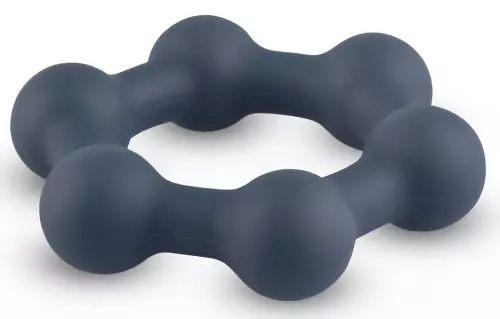 Cockring Sechseck mit Kugeln – 3/5