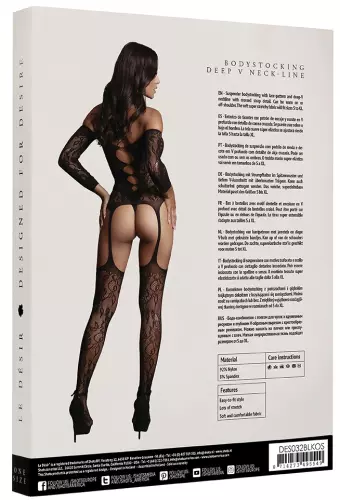 Combi sexy Criss Cross Deep Schwarz – 4/6