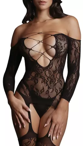 Combi sexy Criss Cross Deep Schwarz – 5/6