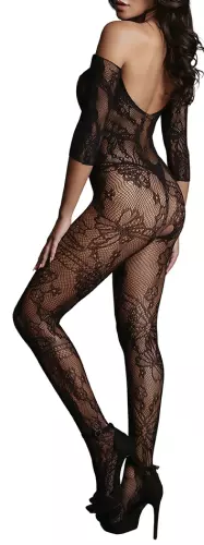 Combi sexy Lace Sleeved Schwarz – 2/6