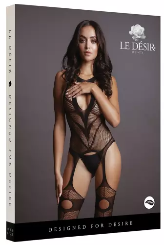Combi sexy Suspender Schwarz – 3/6