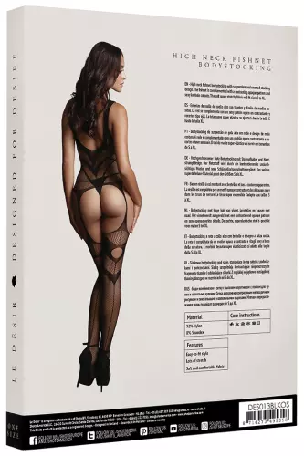 Combi sexy Suspender Schwarz – 4/6