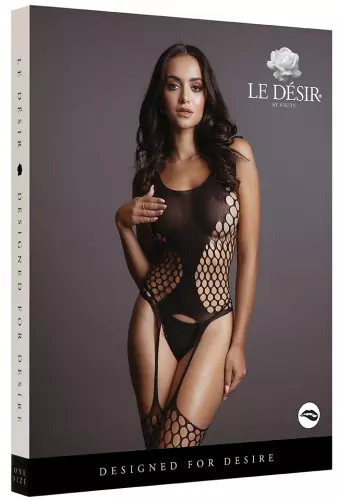 Combi sexy Fence Net Schwarz – 3/6