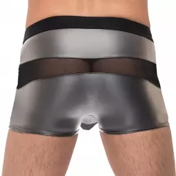 Boxer sexy IRON CLAD Schwarz-Silber – 2/6