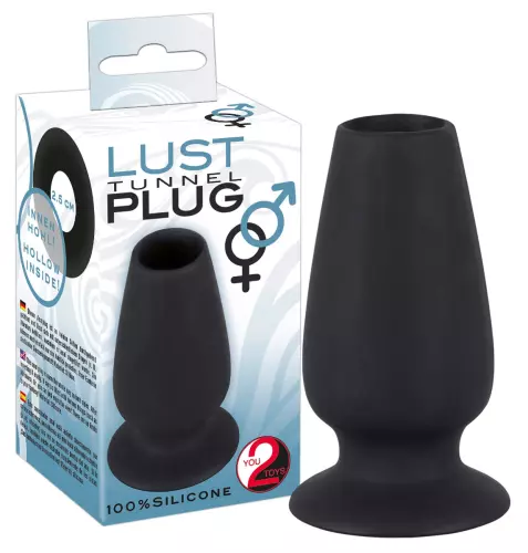 Tunnel-Plug aus Silikon Lust 10 x 5cm – 2/6
