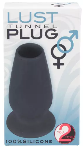 Tunnel-Plug aus Silikon Lust 10 x 5cm – 6/6