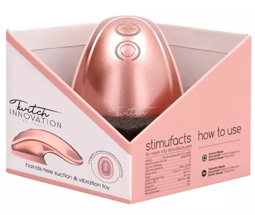 Klitoris-Stimulator TWITCH Rosa – 2/14