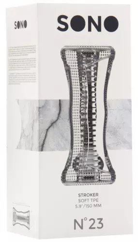 Transparenter Masturbator SONO N23 - 15cm – 2/3