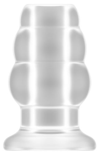 Tunnel-Plug Hollow Sono n50 - 8.5 x 5.7 cm Transparent