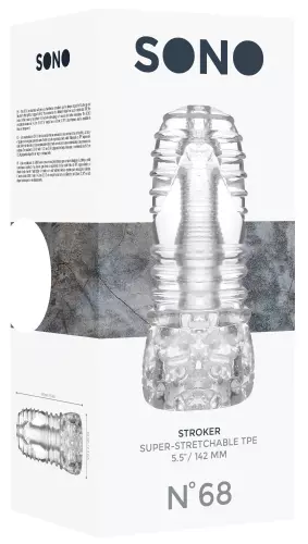 Masturbator Super Stretch Sono N68 Transparent – 2/6