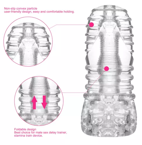 Masturbator Super Stretch Sono N68 Transparent – 5/6
