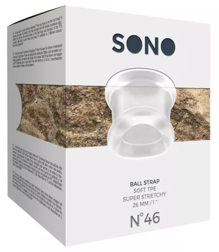 Ballstretcher Ball Strap Sono N46 Transparent – 2/3