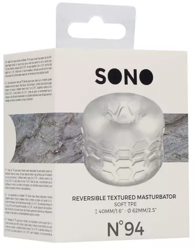 Masturbationsring Textured Sono n94 – 2/6