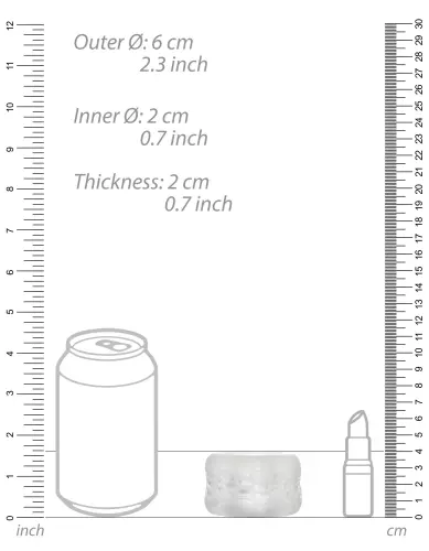 Masturbationsring Textured Sono n94 – 5/6