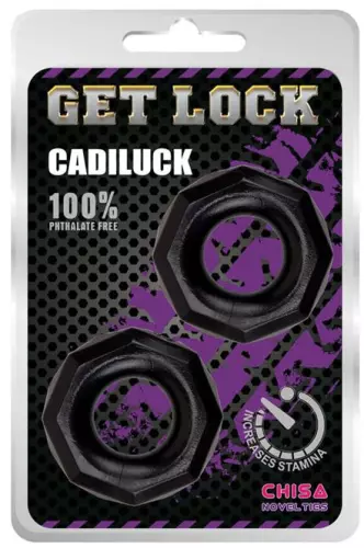 Set aus 2 Cockrings Cadiluck Schwarz – 2/4