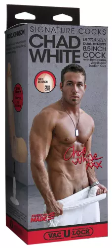 Realistischer Dildo Schauspieler Chad White 17 x 5 cm – 3/4
