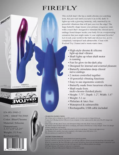 Vibrator Kaninchen Firefly 20cm – 6/6