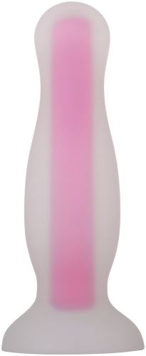 Leuchtender Plug Luminous Small 9 x 2.8 cm Transparent