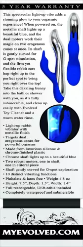Vibrator Kaninchen Bunny Bright 20cm – 4/4