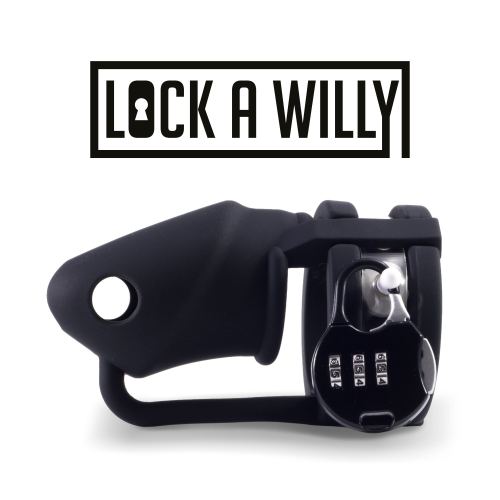 Keuschheitskäfig Lock A Willy 11 x 3cm Schwarz