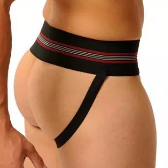 Jockstrap Fist Large Bande Schwarz – 3/8