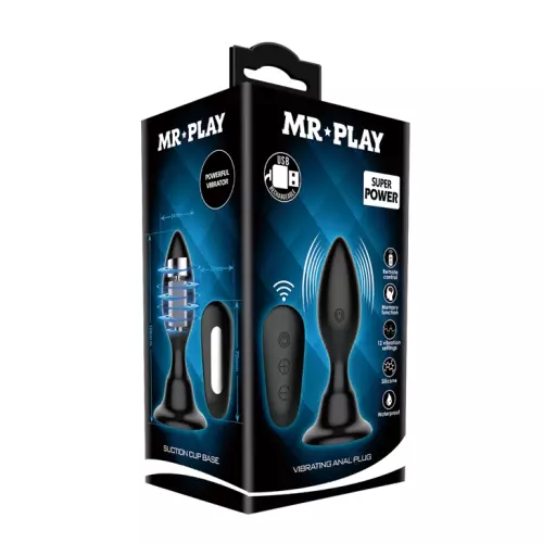 Vibrator Analplug Mr play 9 x 3,4 cm – 2/9