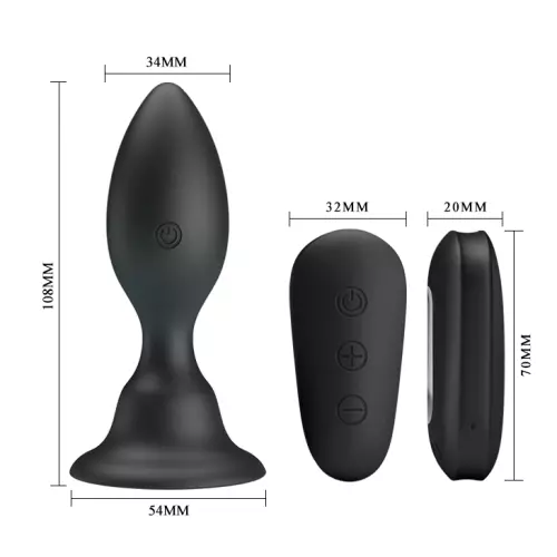 Vibrator Analplug Mr play 9 x 3,4 cm – 6/9