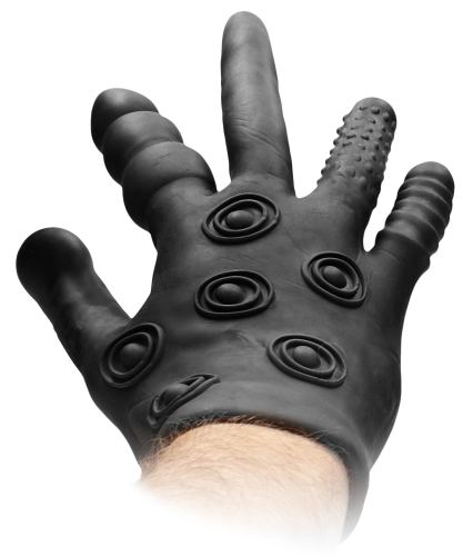 Texturierter Handschuh Silikon Fist It