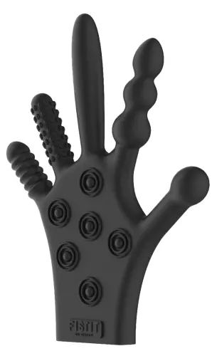 Strukturierter Handschuh Silikon Fist It – 4/6