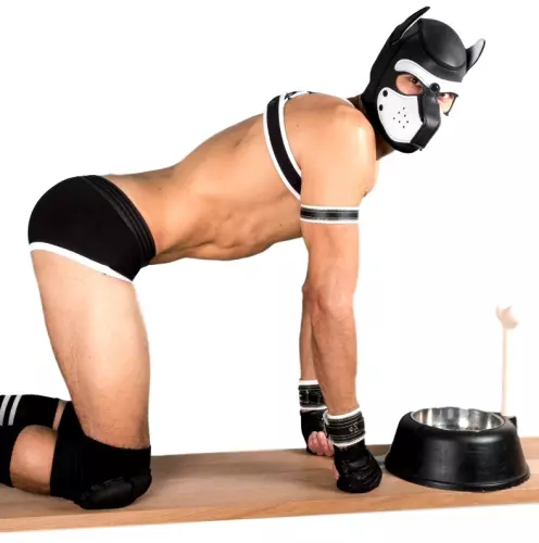 Knieschützer Bad Puppy aus Stoff – 2/2